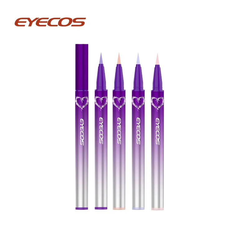 Eyeliner in penna liquido perlato con punta micro